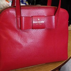 Red Kate Spade purse